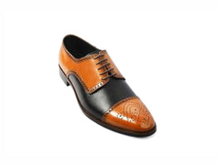 Chester Luxe lace-up shoes for men front view showcasing handcrafted elegance, premium leather finish, and formal luxury design in Pakistan