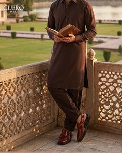 Khyber 08 Saffron Tan Heritage handcrafted full-grain leather Peshawari chappal