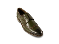 Lanx brogue formal lace-up shoes for men timeless craftsmanship front angled view showcasing premium brogue detailing and elegant design