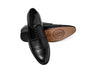 Regal Black oxford shoe outsole sole view with brand logo and leather construction detail